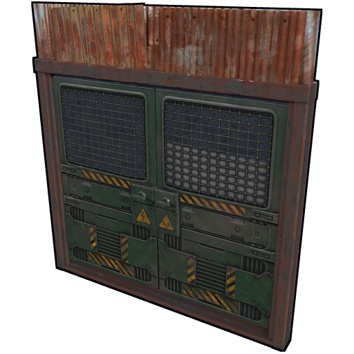 Sheet Metal Double Door