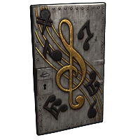 Musical Notes Door