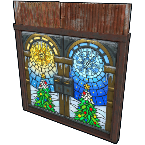 Sheet Metal Double Door
