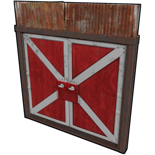 Sheet Metal Double Door