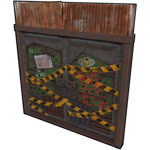 Sheet Metal Double Door