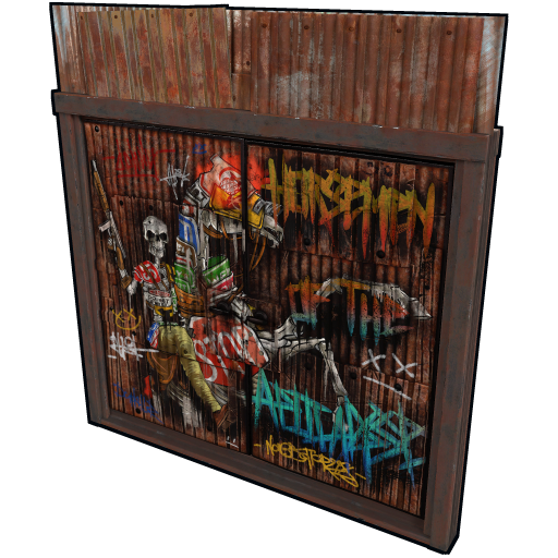 Sheet Metal Double Door