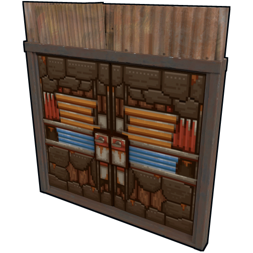 Sheet Metal Double Door