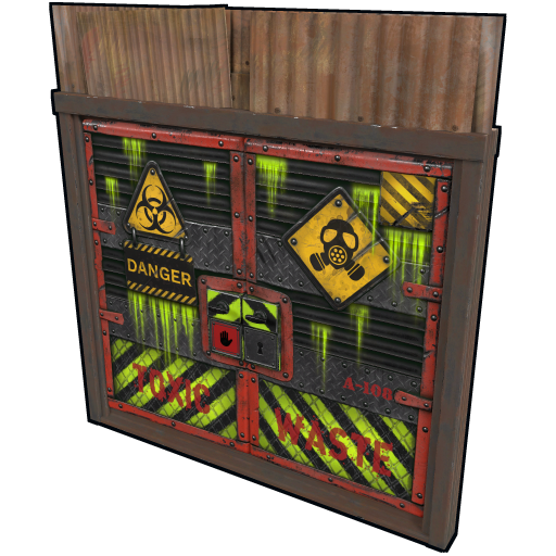 Sheet Metal Double Door