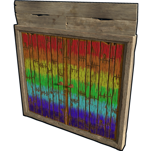Wood Double Door