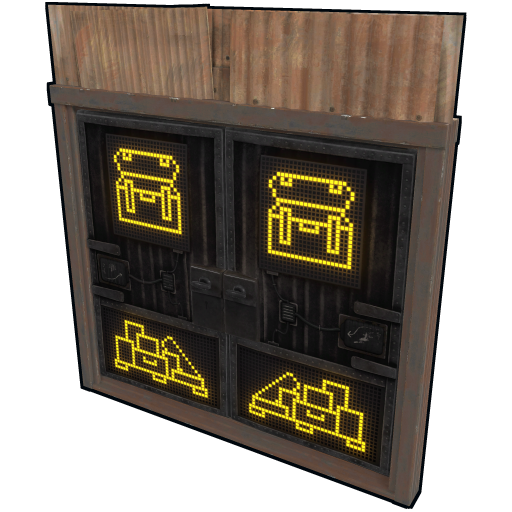 Sheet Metal Double Door