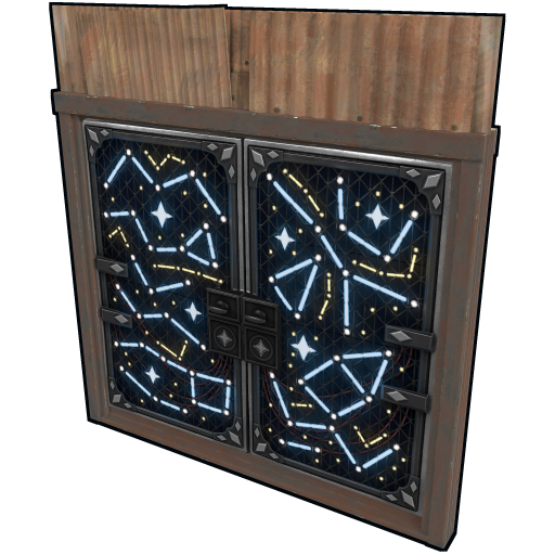 Sheet Metal Double Door