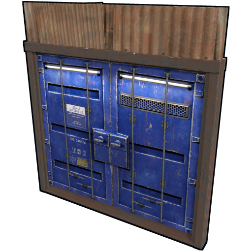 Sheet Metal Double Door
