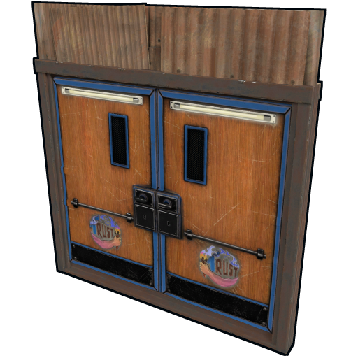 Sheet Metal Double Door