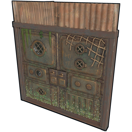 Sheet Metal Double Door