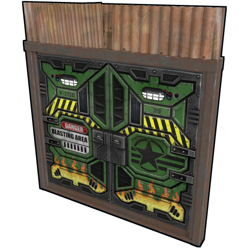 Sheet Metal Double Door