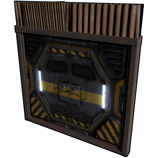Sheet Metal Double Door