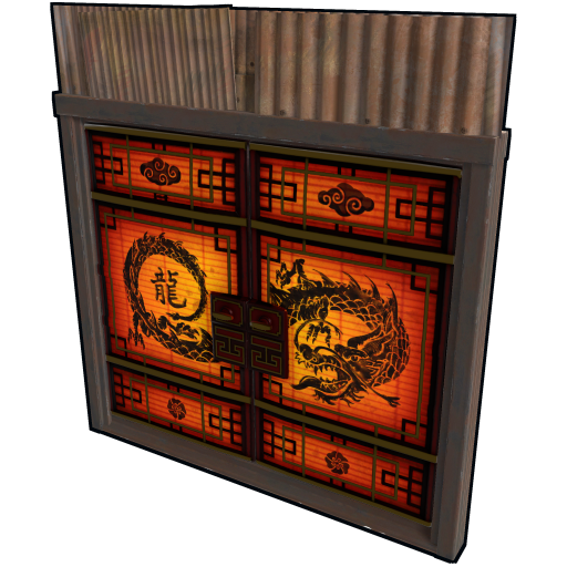 Sheet Metal Double Door