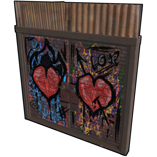 Sheet Metal Double Door