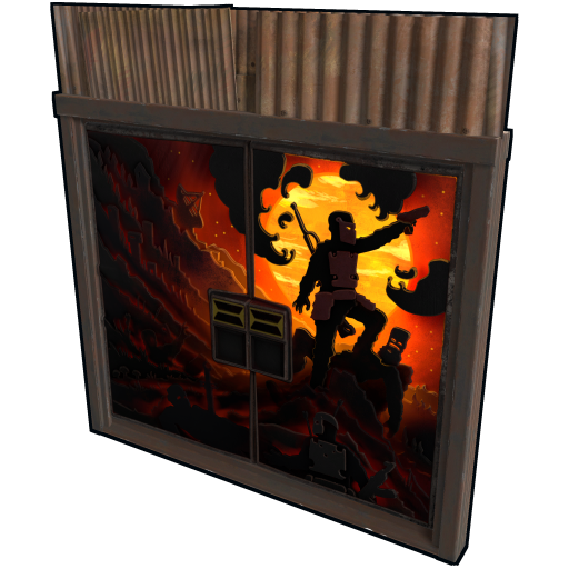 Sheet Metal Double Door