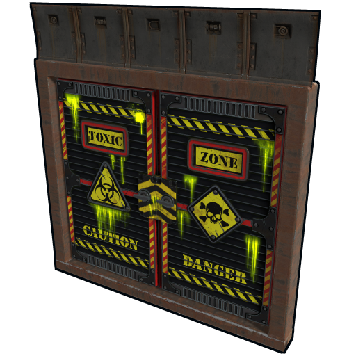 Armored Double Door