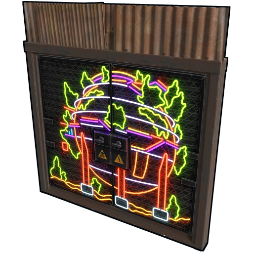 Sheet Metal Double Door