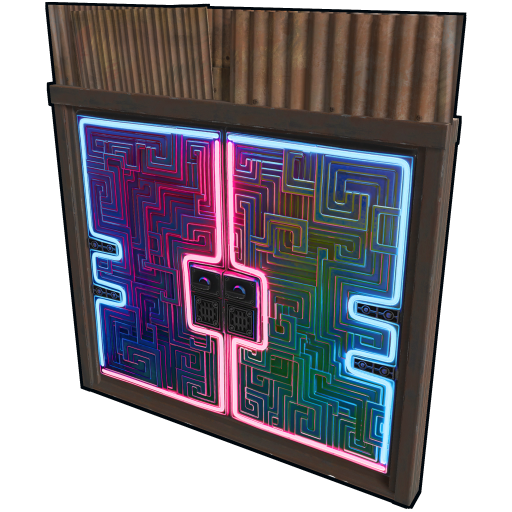 Sheet Metal Double Door