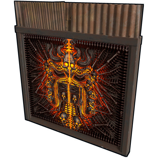Sheet Metal Double Door
