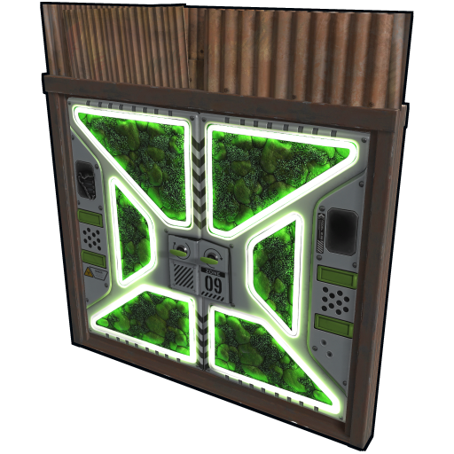 Sheet Metal Double Door