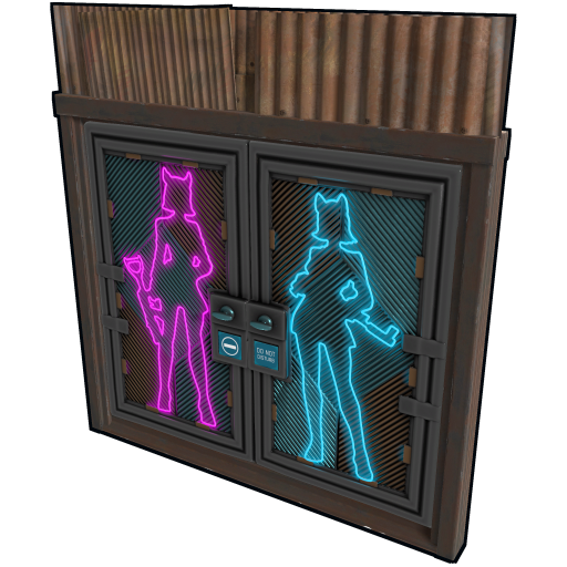 Sheet Metal Double Door