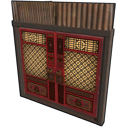Sheet Metal Double Door