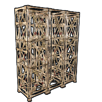 Bones Cage Locker in Rust