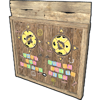 Hope For The Day Door in Rust