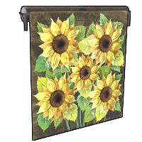Sunflowers Garage Door