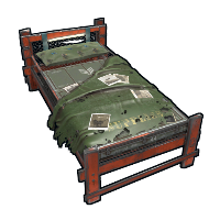 Cargo Heli Bed in Rust