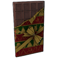 Chocolate Bar Door in Rust