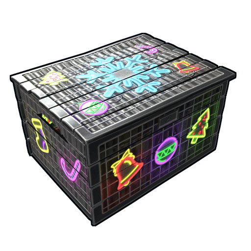 Neon Snowflake Small Box