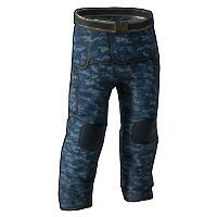 Naval Camo Pants in Rust