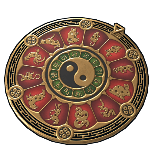 Lunar Zodiac Spinning Wheel