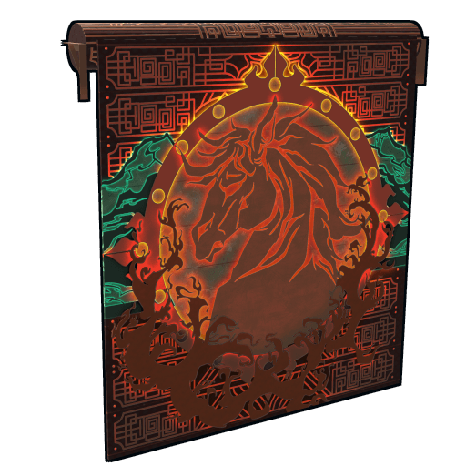 Year of the Horse Garage Door