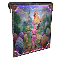 Easter Madness Garage Door