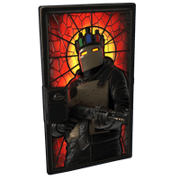 Endgame Metal Door in Rust