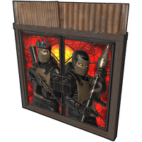 Endgame Metal Double Door Rust Skin