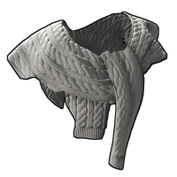 Aristocrat Hide Poncho Rust Skin