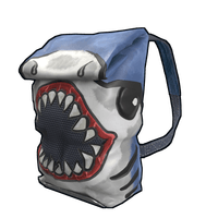 Shark Attack Small Backpack Rust Skin