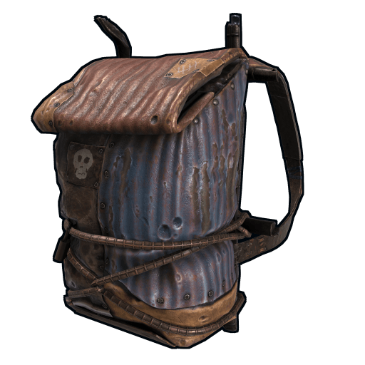 Sheet Metal Small Backpack