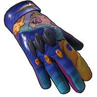 Popstar Tactical Gloves Rust Skin