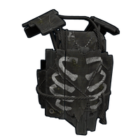 Pirate Wood Armor Jacket Rust Skin