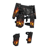Flame Anarchy Wood Armor Pants