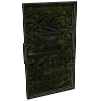 Cobalt Jungle Container Armored Door
