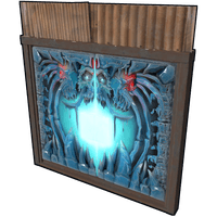 Frozen Crypt Metal Double Door