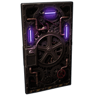 Gear Mechanism Metal Door
