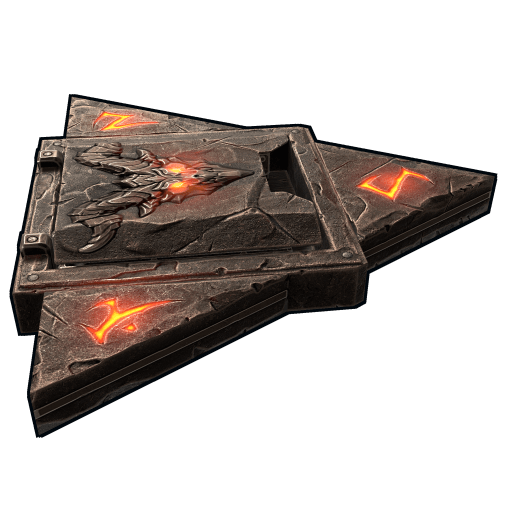 Molten Visage Triangle Hatch