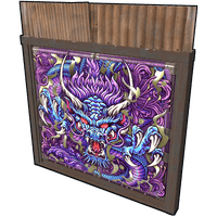 Young Dragon Metal Double Door