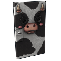 Moo-Moo Sheet Metal Door